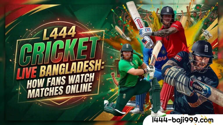 L444 Cricket Live Bangladesh : How Fans Follow Live Cricket Matches Online